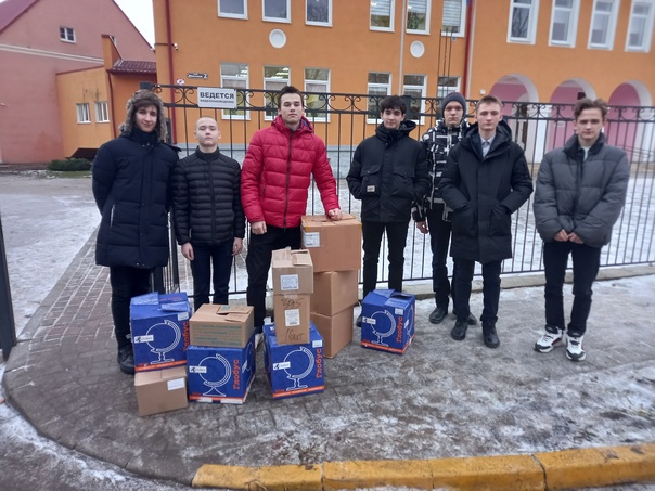 Акция по сбору посылок в зону СВО.